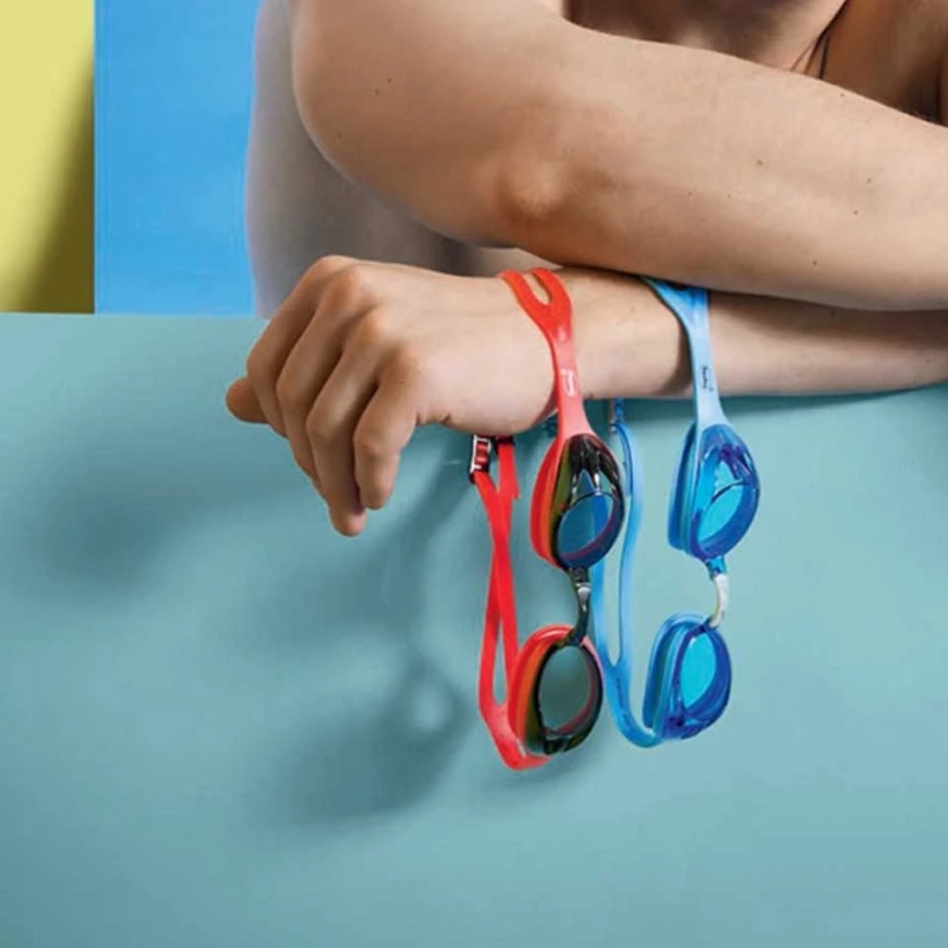 Peldēšanas brilles Training AQUAFEEL Power 4155 46 L sarkanās – 2