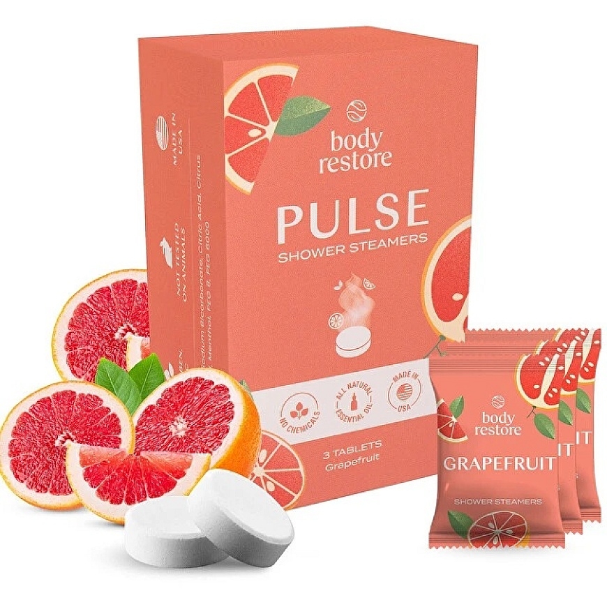 Успокаивающие паровые таблетки для душа Body Restore – 3