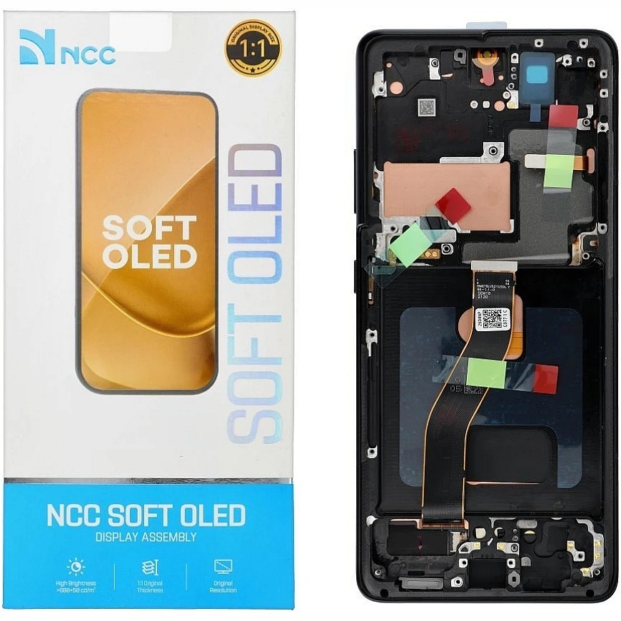 NCC ekraan Samsung S21 Ultra G998 Soft Oled jaoks