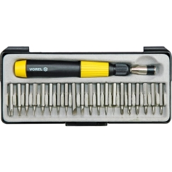 Vorel Toya SA Poland Screwdriver Set with Precision Bits 21 pcs (64370)
