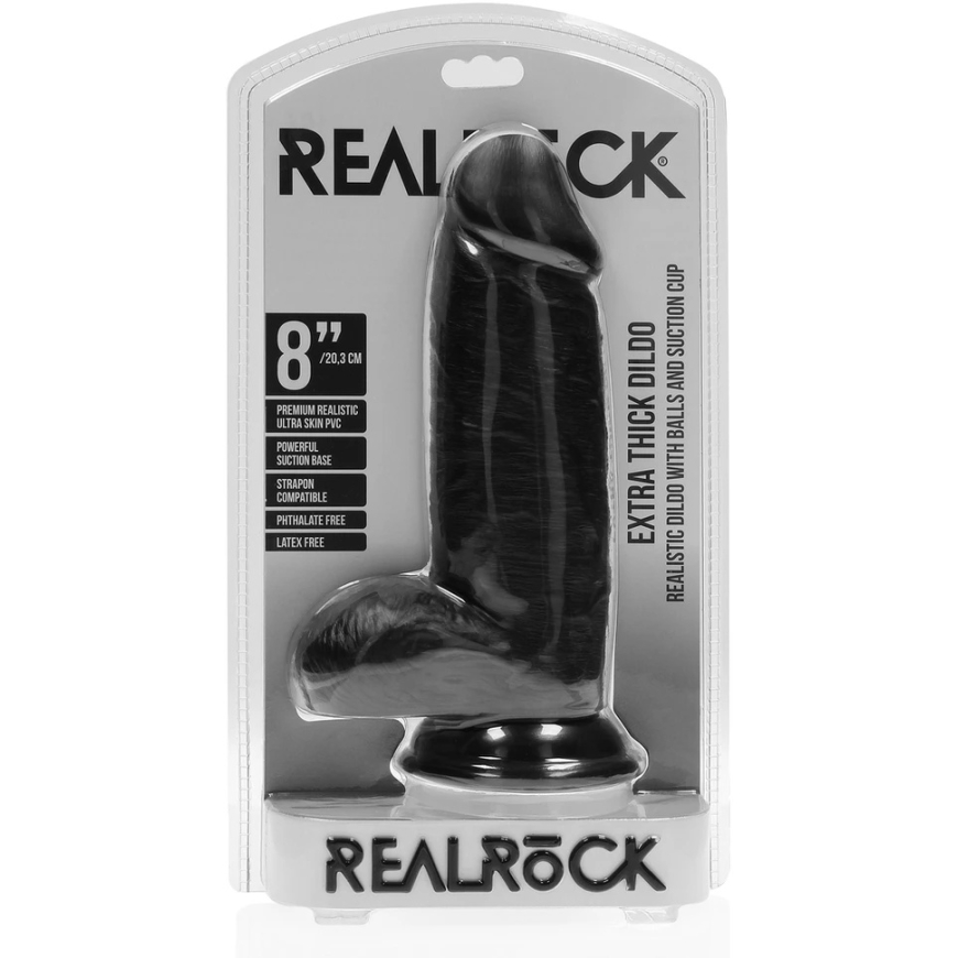 Realrock By Shots Толстый 8" с мячиками – 4