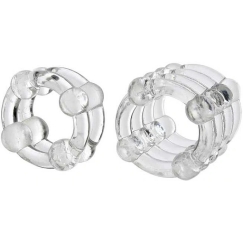 California Exotic Calexotics COLT ENHANCER RINGS CLEAR