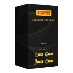 Pirelli tubeless valves 40mm, juodas, 2 pcs