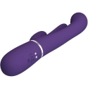 Tumma PRETTY LOVE - Shonia tumma violetti, kimalteleva pehmeys, 7 iskun toimintoa 7 värinä toimintoa Tumma PRETTY LOVE - Shonia tumma violetti, kimalteleva pehmeys, 7 iskun toimintoa 7 värinä toimintoa