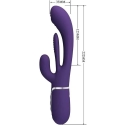 Tumma PRETTY LOVE - Shonia tumma violetti, kimalteleva pehmeys, 7 iskun toimintoa 7 värinä toimintoa Tumma PRETTY LOVE - Shonia tumma violetti, kimalteleva pehmeys, 7 iskun toimintoa 7 värinä toimintoa
