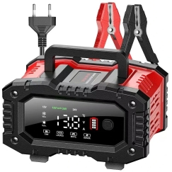 EXTRALINK Älykäs auton akkulaturi AGM-paluutusasetuksella 12V 24V 20A