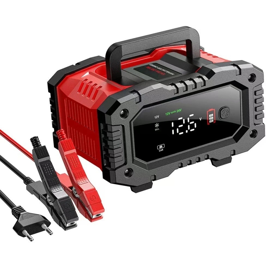 EXTRALINK Nutikas autoakuulaatori laadija AGM taasterežiimiga 12V 24V 20A – 2
