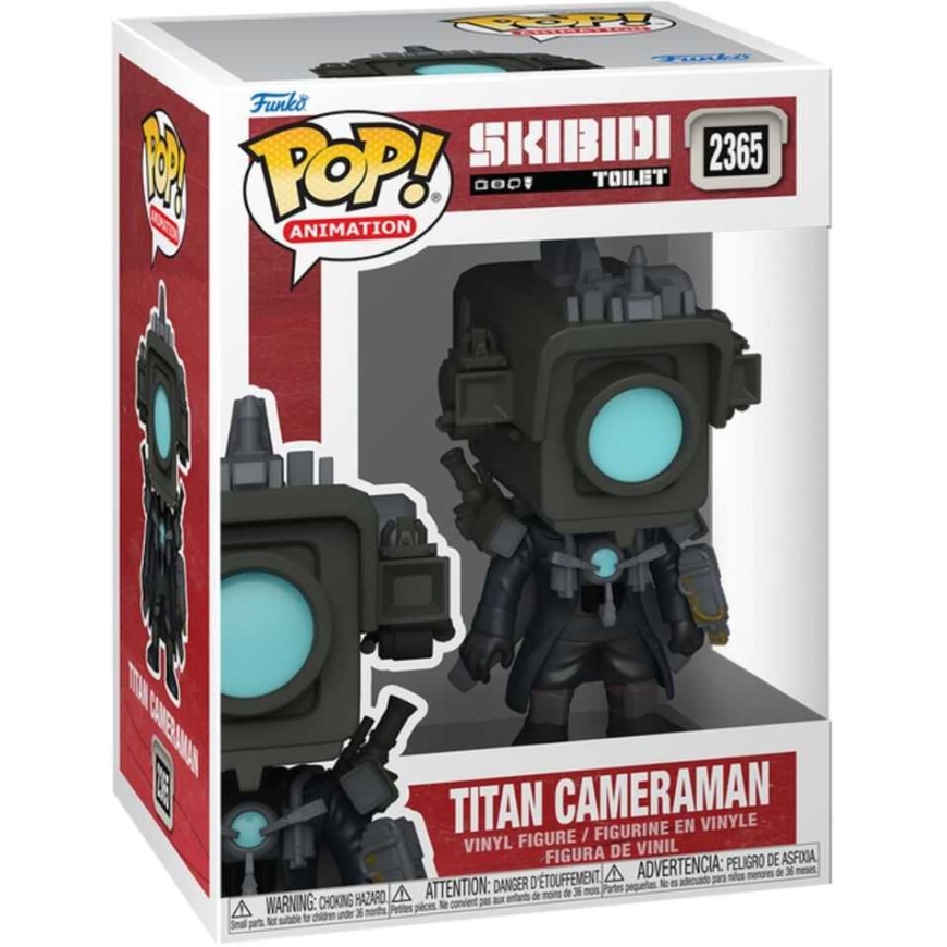 FUNKO POP! Vinila figūra: Skibidi Toilet - Titan Cameraman, 9 cm