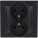Kontakt Simon GN.2-KR.Z/U MONOBLOK JUODA SIMON10 Kontakt Simon GN.2-KR.Z/U MONOBLOK JUODA SIMON10