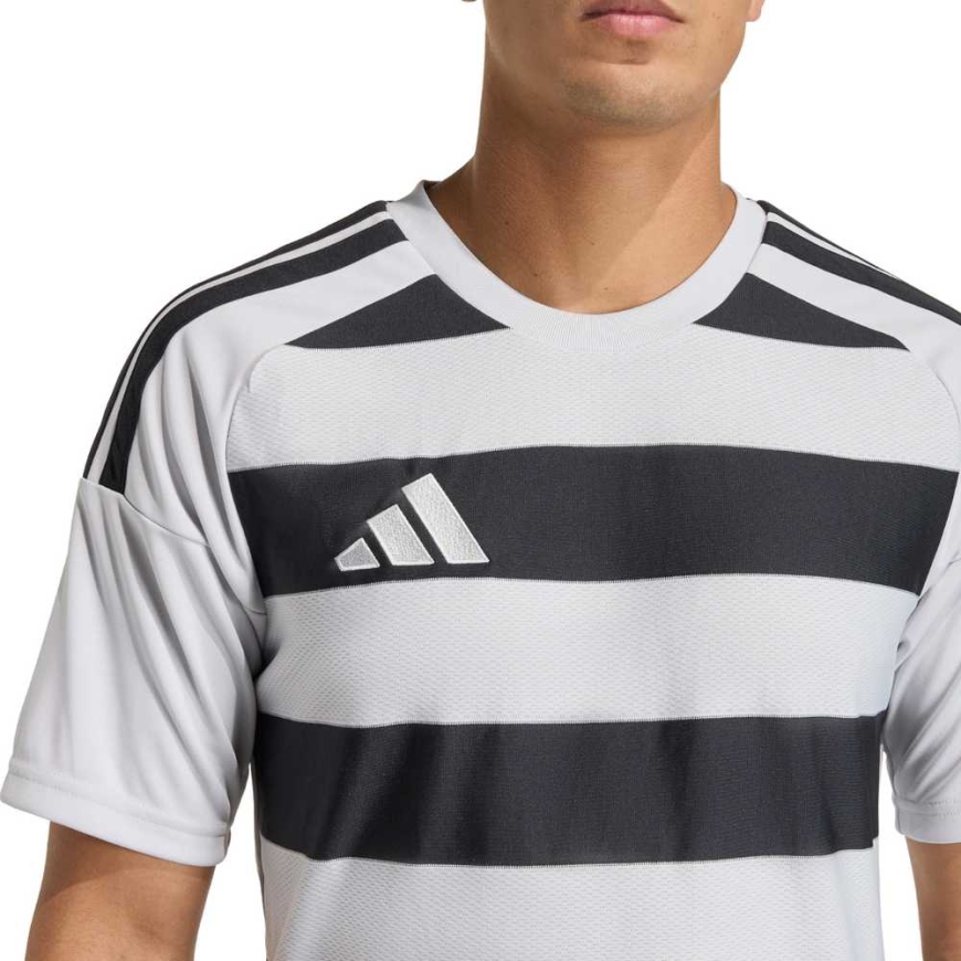 Miesten t-paita adidas Hooped 26 Jersey harmaa-musta KF3396 (2XL) – 5