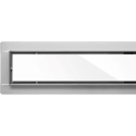 Fala WET&DRY Baltas GLASS LINEAR DRAIN 60 CM Fala WET&DRY Baltas GLASS LINEAR DRAIN 60 CM