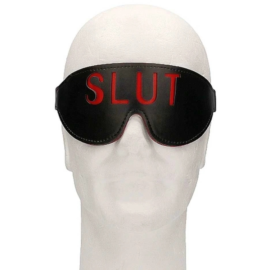 Ouch By Shots Ouch! Blindfold - SLUT - Black – 2