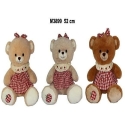 Sun Day Bear M-3899 in a Dress 3col 52cm 177056 Sun Day Bear M-3899 in a Dress 3col 52cm 177056