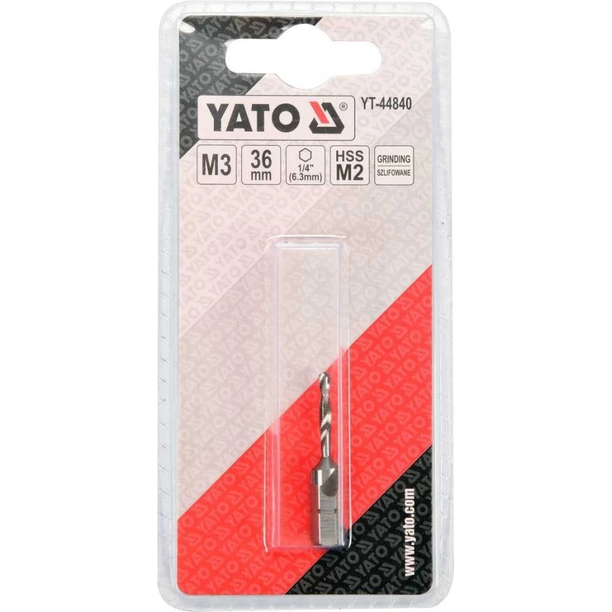 Yato Toya Sa Poland Drill/Tap | Hex | M3 (YT-44840) – 5