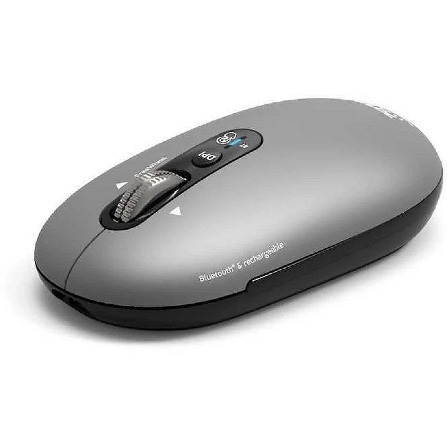 Port Designs PORT CONNECT Pure MAC COLLECTION, Belaidė įkraunama pelė, Bluetooth, FreeWheel, 3200 DPI, Juodas