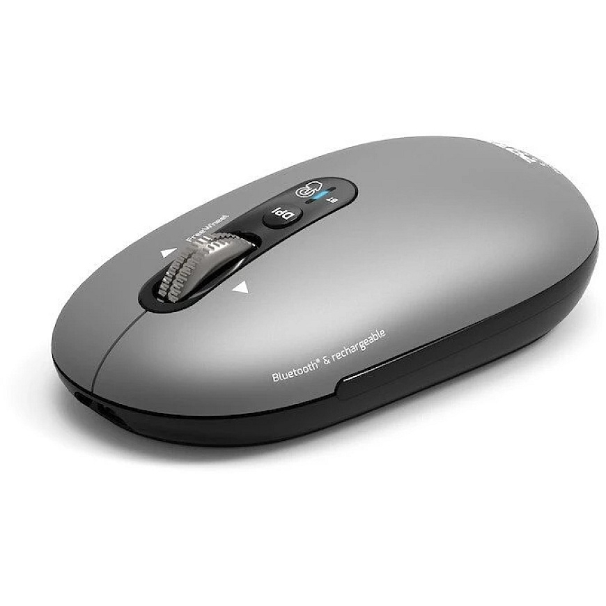 Port Designs PORT CONNECT Pure MAC COLLECTION, Belaidė įkraunama pelė, Bluetooth, FreeWheel, 3200 DPI, Juodas – 3