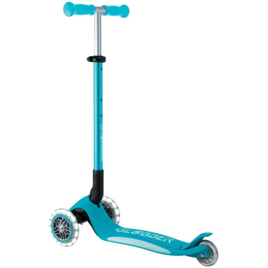 GLOBBER paspirtukas Elite Lights, spalva: žydra – 4