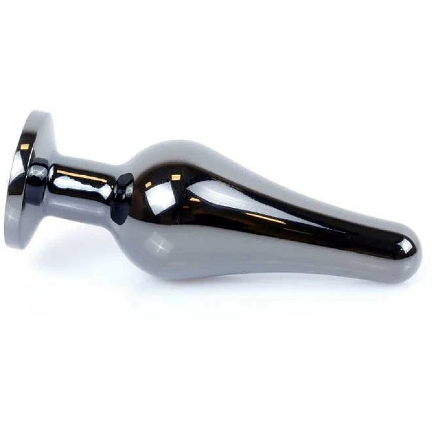 B sērijas Heavyfun Poga-Dažādu Tumsā Sudraba BUTT PLUG - Zaļš – 4