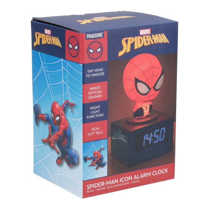 Paladone Spider-Man -ikoniherätyskello – 5