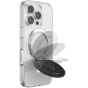 PopSockets Aluminum Radial MagSafe telefono laikiklis ir stovas, juodas PopSockets Aluminum Radial MagSafe telefono laikiklis ir stovas, juodas