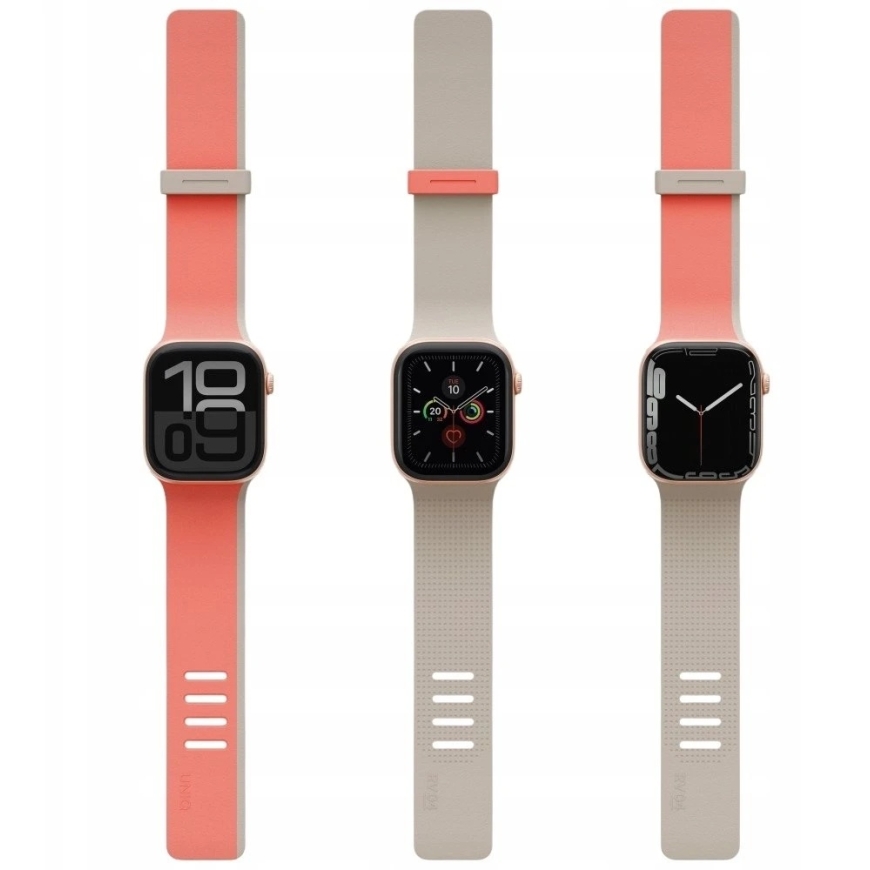 UNIQ Revix IV Premium pulksteņa siksna 49/46/45/44mm Edition divpusējs magnētisks rozā-smilšu krāsā – 3