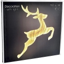 KOOPMAN GAIŠAS DEKORĀCIJA ZOONGA 79X73CM 540LED Zelta