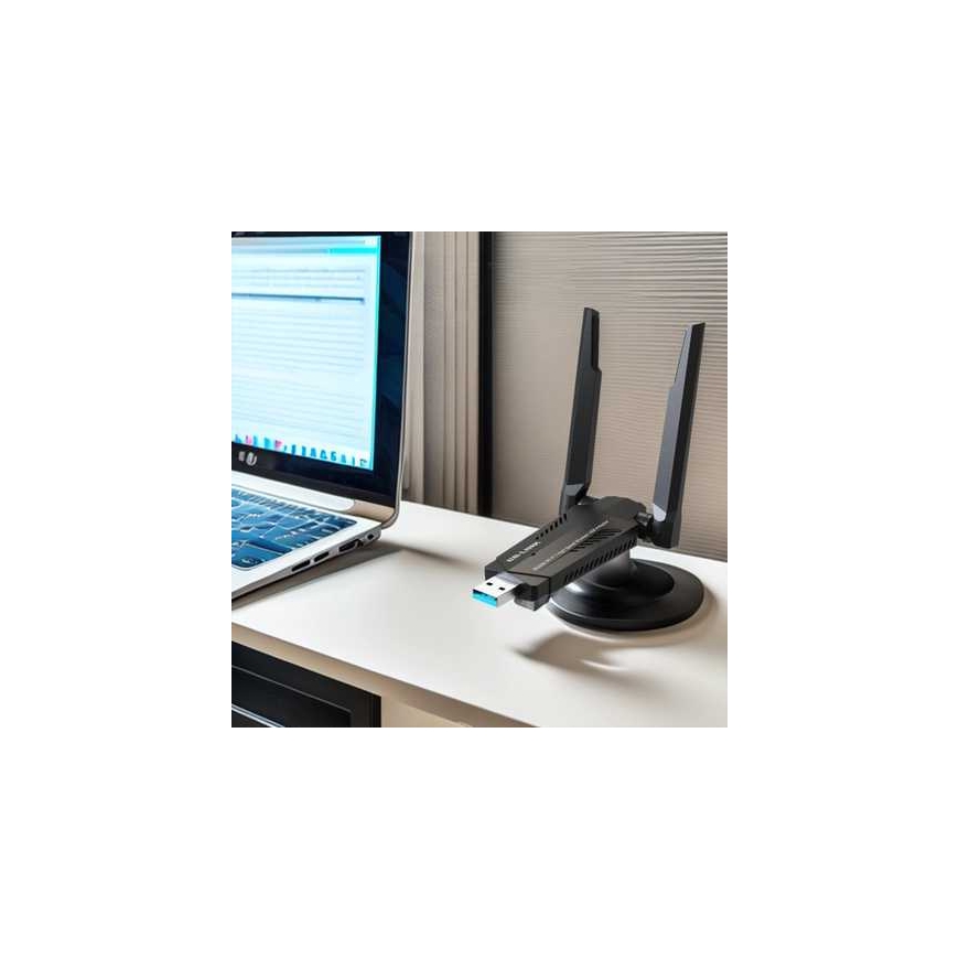 Wi-Fi 7 Kolme sagedusega adapter LB-Link BL-WTN6500B BE6500 – 2