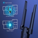 Wi-Fi 7 Triju joslu adapteris LB-Link BL-WTN6500B BE6500 Wi-Fi 7 Triju joslu adapteris LB-Link BL-WTN6500B BE6500