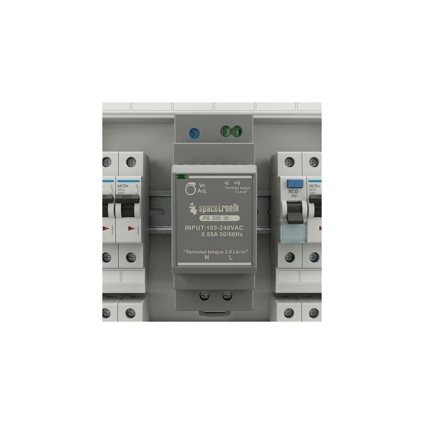 Spacetronik Power Supply DIN 30W 5V 3A – 2