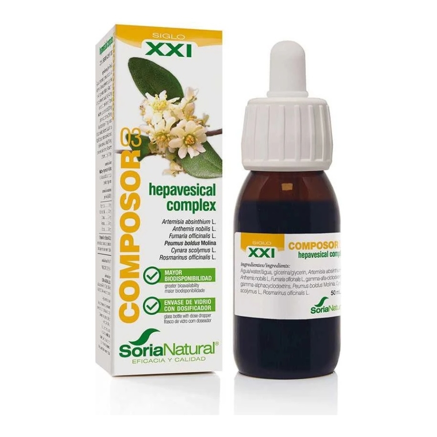 Soria Komponentas 3 Hepavesical kompleksas S Xxi 50ml – 2