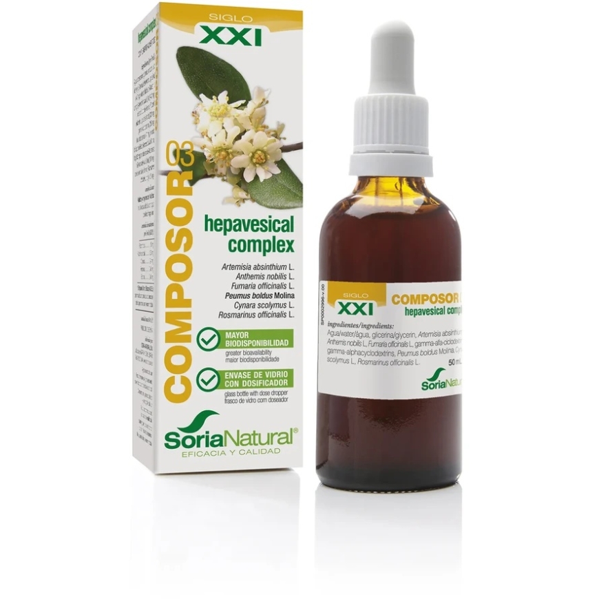 Soria Komponentas 3 Hepavesical kompleksas S Xxi 50ml – 3