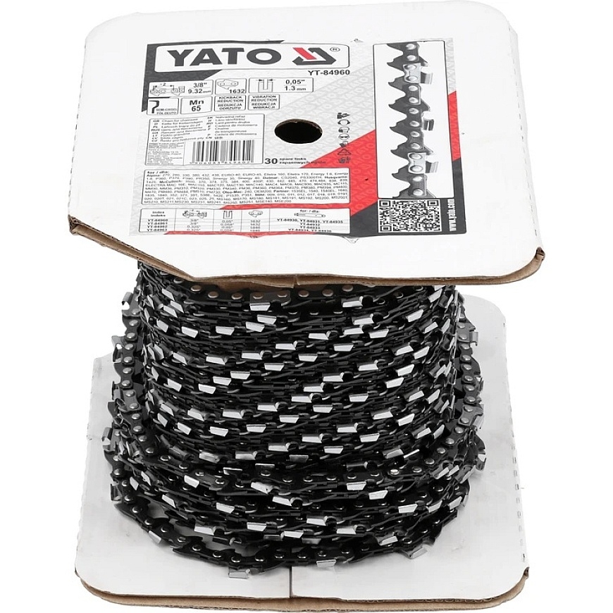 Toya Sa Polija Zāģa ķēde benzīna zāģim ar bumbu 3/8" 1,3 mm (0,05") 1632L (YT-84960) – 2