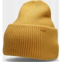 Women's hat 4F yellow H4Z22 CAD007 71S (S) Women's hat 4F yellow H4Z22 CAD007 71S (S)