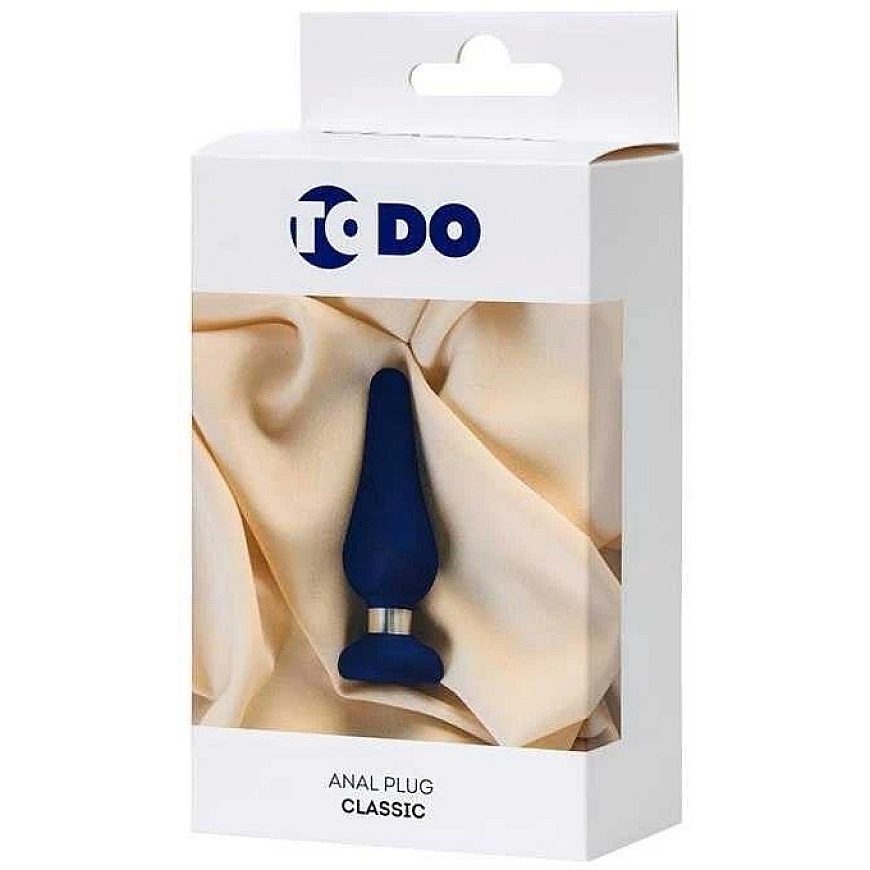 Toyfa ToDo Classic Mėlyna Anal Plug M – 3