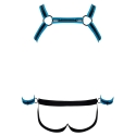 Svenjoyment Bondage Blue Men's Jock set black/blue 2XL