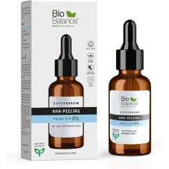 Bio Balance AHA-kuoriva ja kirkastava yökasvoseerumi, 30 ml