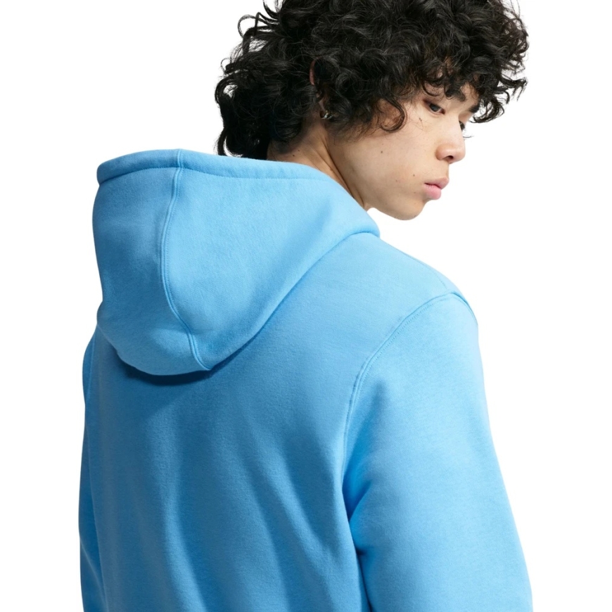 Мужской свитшот Nike с капюшоном, синий – 4