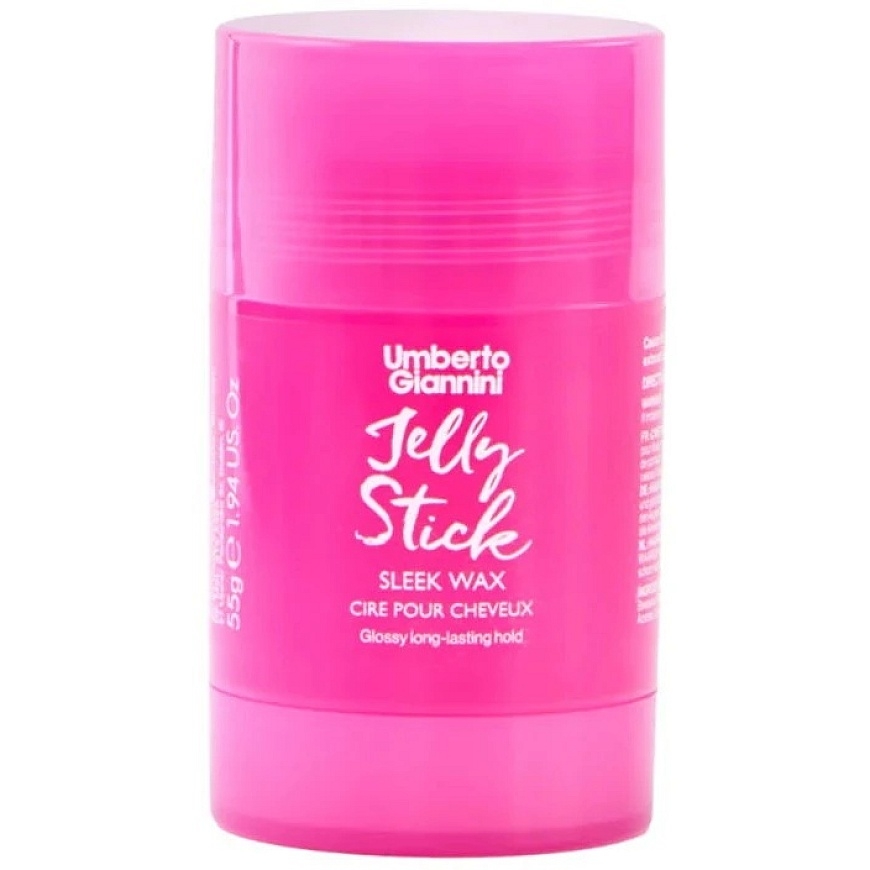 Umberto Giannini Jelly Stick plaukų modeliavimo vaškas lygiam ir blizgiam efektui, stiprus, 55 g