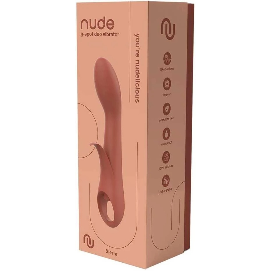 Dreamtoys NUDE SIERRA G-TAŠKOVIČIO DUO ВИБРАТОР