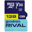 Карта памяти GOODRAM RIVAL M3AA 128 ГБ Micro SDXC V30 UHS-I U3 + адаптер (GGSM3AA-1280R12) Карта памяти GOODRAM RIVAL M3AA 128 ГБ Micro SDXC V30 UHS-I U3 + адаптер (GGSM3AA-1280R12)