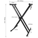 ATL ST16 adjustable keyboard stand