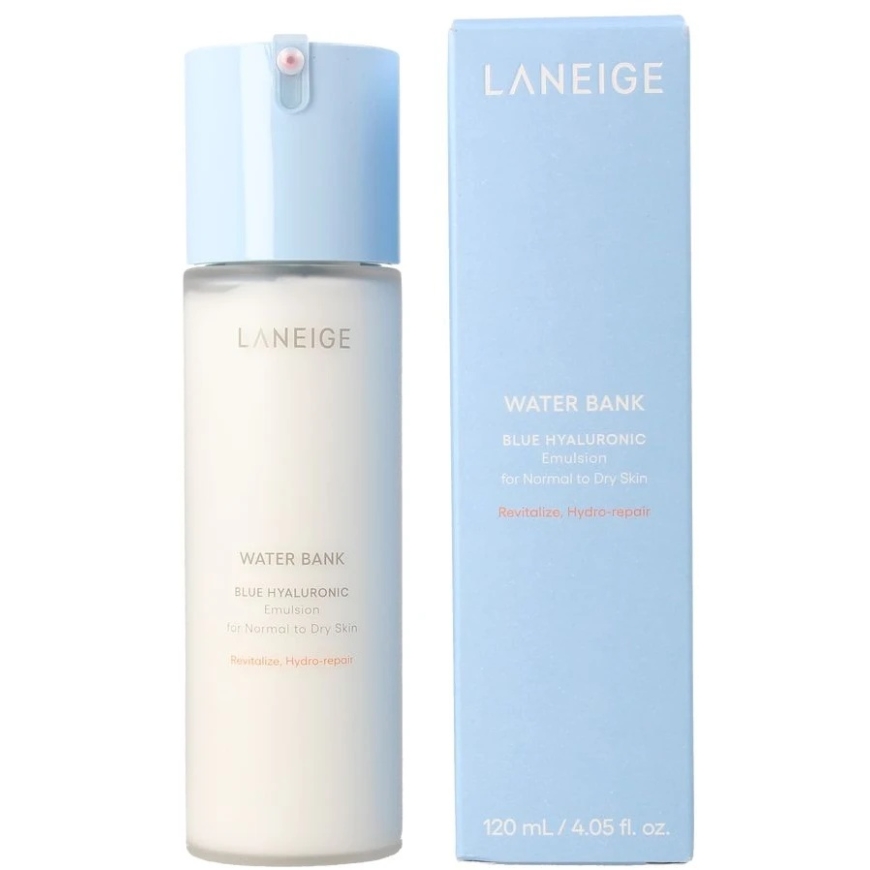 Laneige Water Bank Blue Hyaluronic Emulsion moisturizing emulsion for normal and dry skin, 120 ml