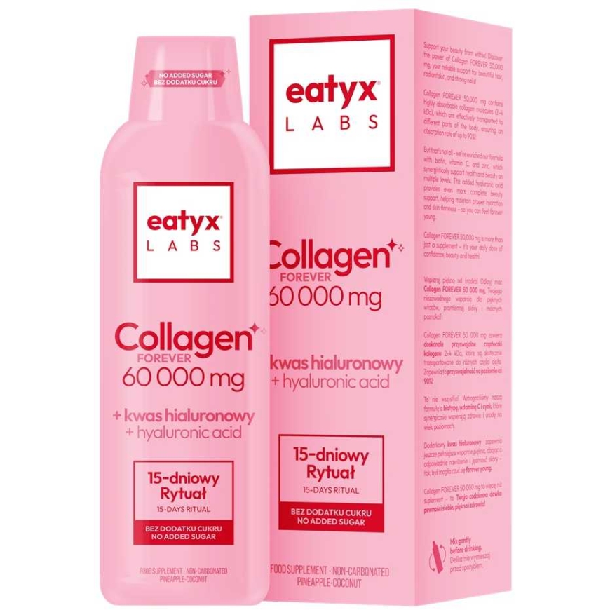 Eatyx Collagen Forever 60000mg liquid collagen dietary supplement 500ml