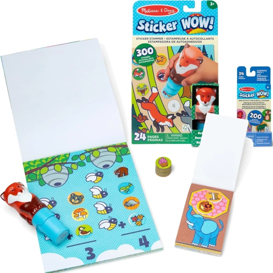 Sticker Wow Lis Sticker Book Set 500 pcs. Melissa & Doug