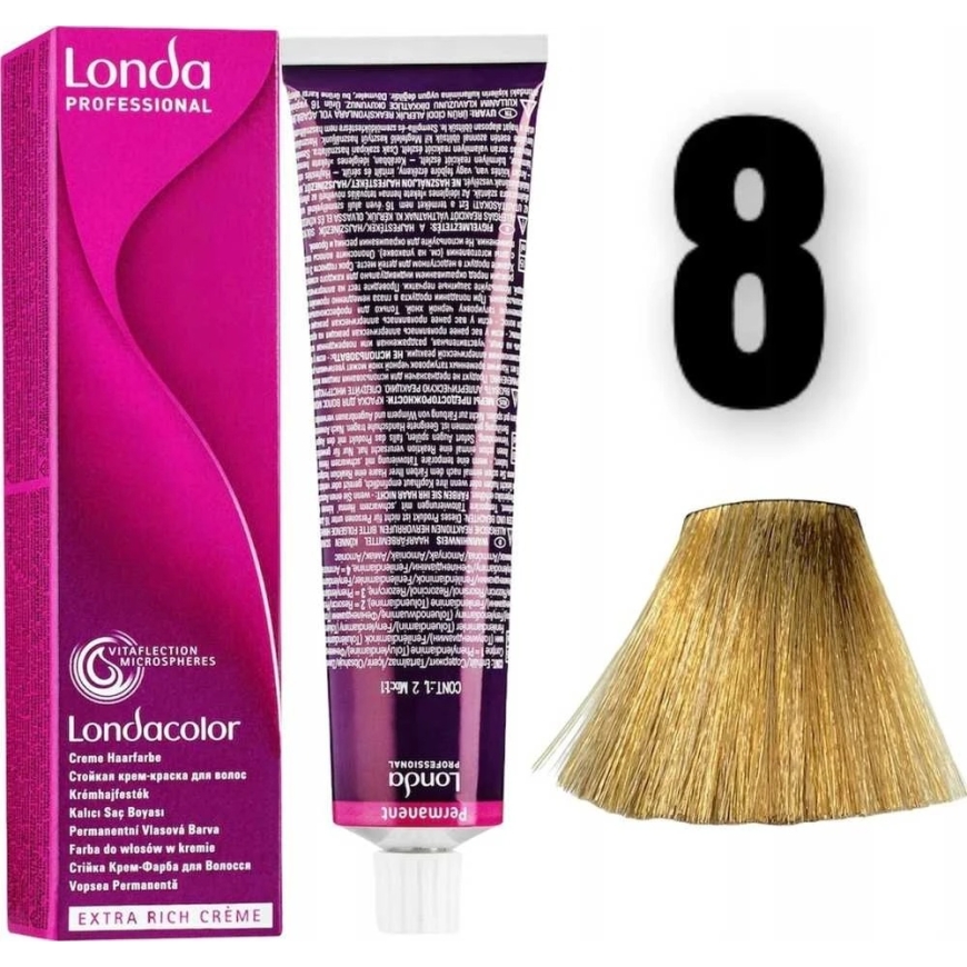 Londa Professional Londacolor ilgstošās matu krāsas 8/, 60 ml – 5