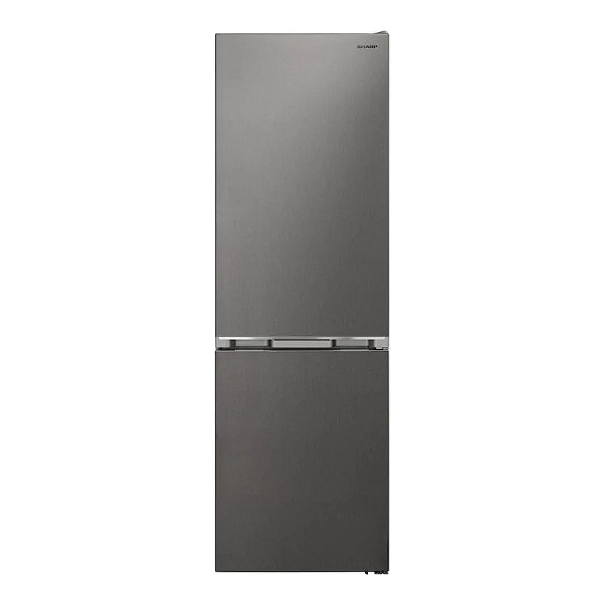 SHARP ledusskapis ar saldētavu 330l 186 cm nerūsējošā tērauda SJ-NBA11DMXPE-EU (4550556120289)