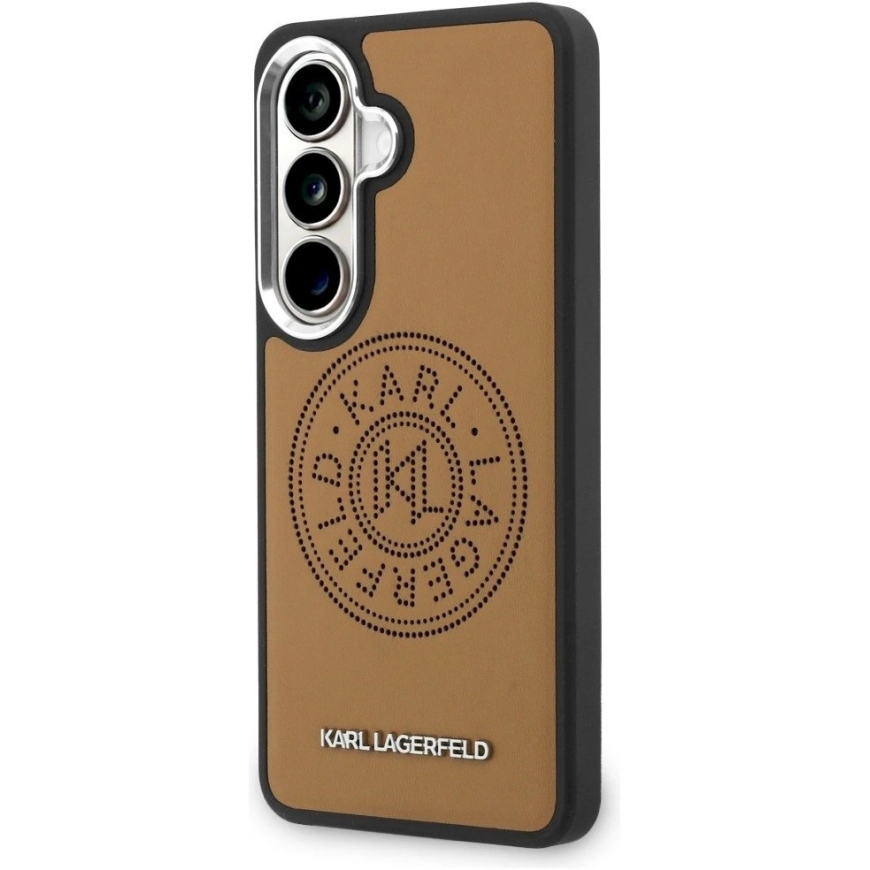 Karl Lagerfeld Perforeeritud KL MagSafe Kate Samsung Galaxy S26 Plus pruunis – 3
