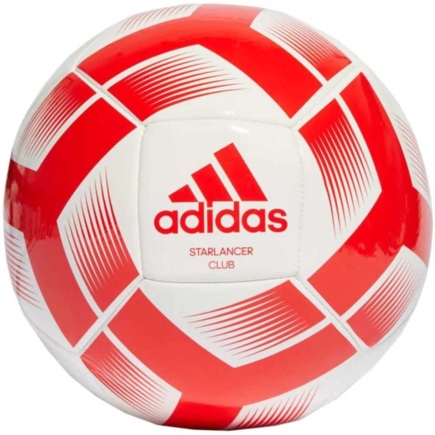 Futbolo kamuolys adidas Starlancer Club Ball balta ir-raudona IA0974 (5)