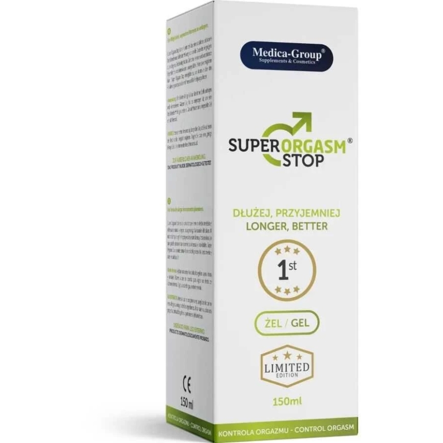 Medica MEDICA-GROUP_Super Orgasm Stop geel orgasmikontrolli abistamiseks 150ml – 5