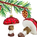 Edelman Eglutės papuošalas Formuotas Stiklinis Grybukas 8,5 cm MICA Edelman Eglutės papuošalas Formuotas Stiklinis Grybukas 8,5 cm MICA